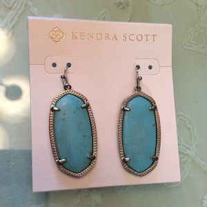 Kendra Scott Turquoise Elle Earrings